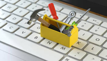 Onderhoud van de website
